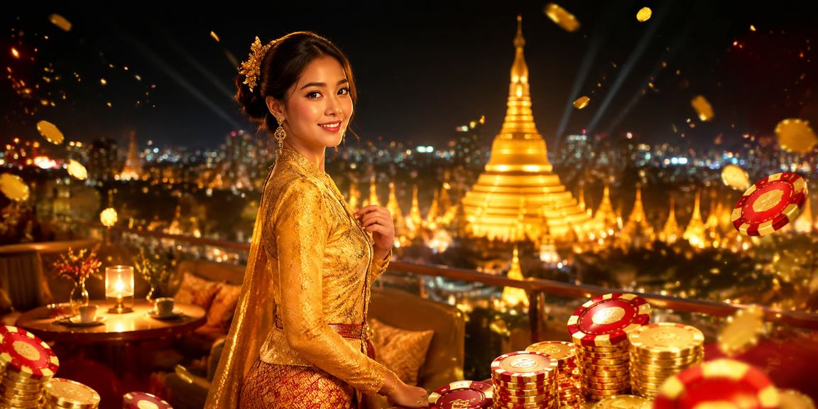 ရွှေတိဂုံဘုရားအနီးငွေသွင်းနေသော ငွေပေးချေသူ